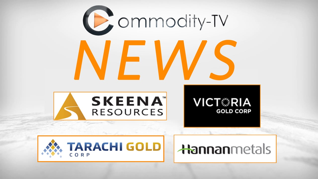 Mining Newsflash with Victoria Gold, Tarachi Gold, Skeena Resources and Hannan Metals