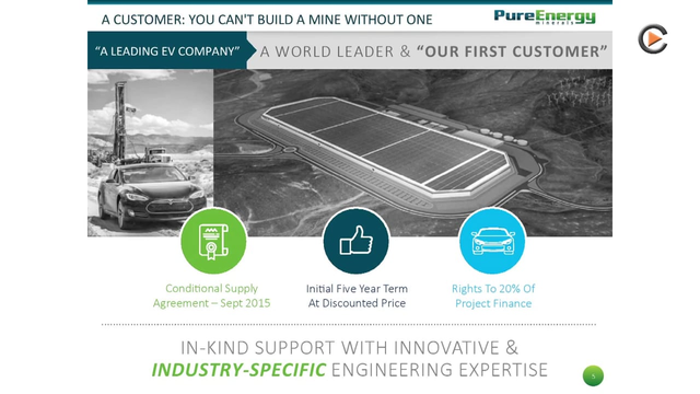 Pure Energy Minerals: 816k Tonnes Lithium LCE Resource in Place - PEA Targeted for Q1 2017
