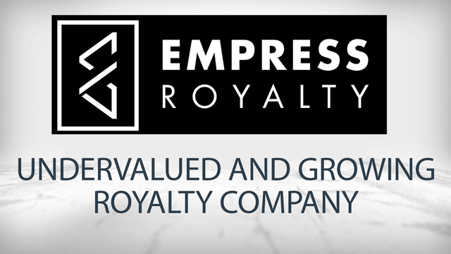 Empress Royalty: Diversified Portfolio, Strong Growth and Undervalued Compared to Peers