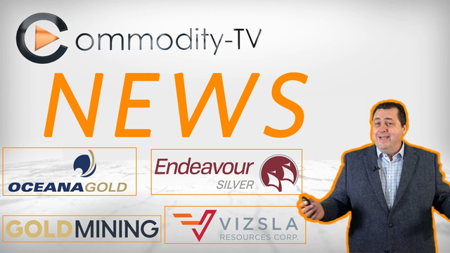 Newsflash with Vizsla Resources, OceanaGold, GoldMining, Endeavour Silver