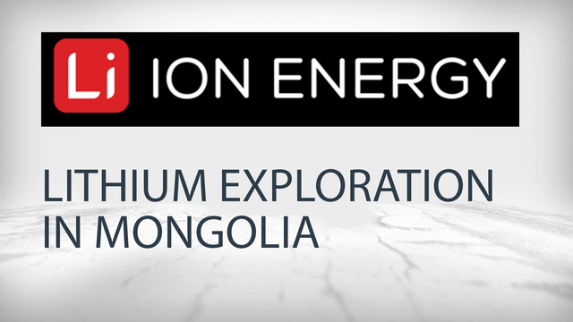 ION Energy: Lithium Exploration on Two Projects in Mongolia