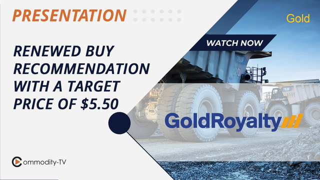 Gold Royalty: H. C. Wainwright Reissues "Buy" and Target Price of $5.50