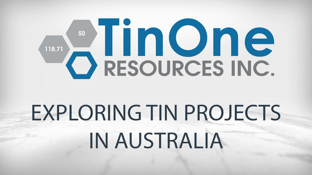 TinOne Resources: Exploration of Historic Tin Projects in Australia