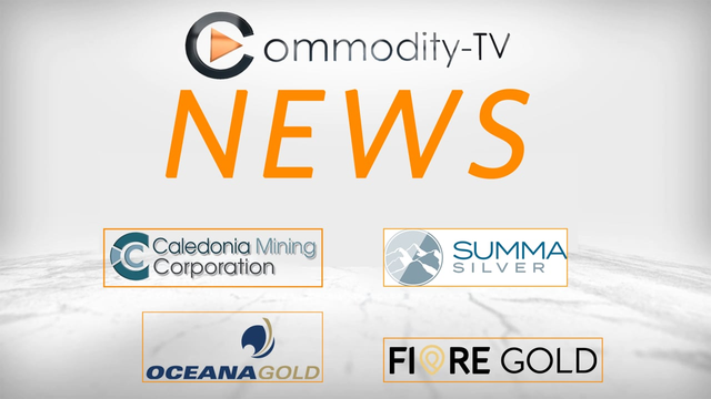 Mining Newsflash with Fiore Gold, Summa Silver, Caledonia Mining and OceanaGold