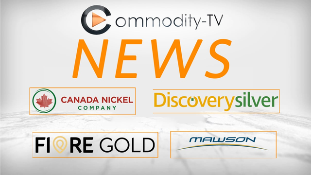 Mining Newsflash with Canada Nickel, Fiore Gold, Discovery Silver and Mawson Gold