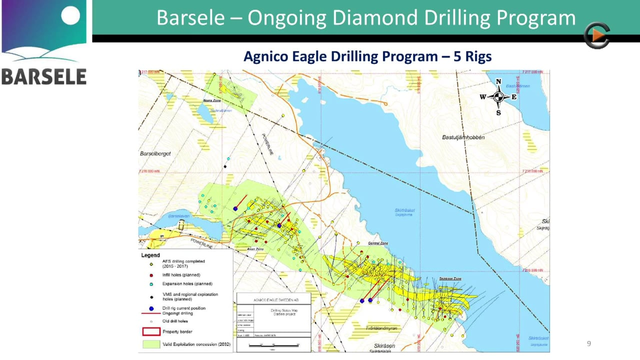 Barsele Minerals: Joint Venture Gold Exploration In Sweden With Agnico Eagle