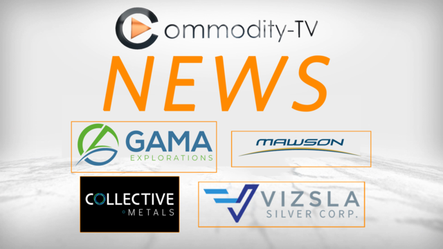Mining News Flash with Collective Metals, Vizsla Silver, Mawson Gold and Gama Explorations