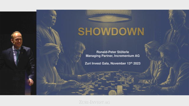 Keynote at Zuri-Invest Gala 2023: Ronald Stöferle - Showdown