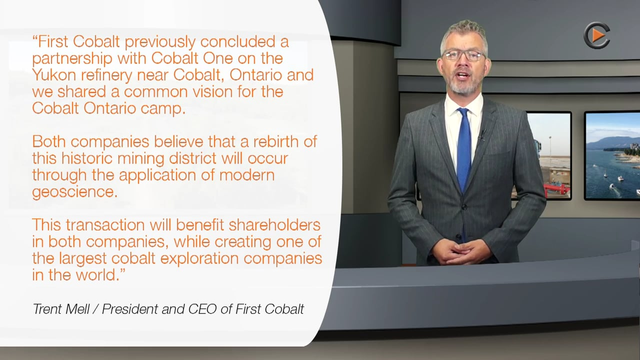 Newsflash #66: First Cobalt Proposes Friendly Merger With Cobalt One & CobalTech