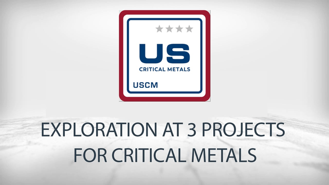 US Critical Metals: Exploration at 3 Projects for Lithium, Rare Earths and Cobalt-Copper