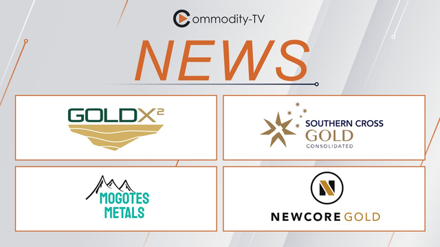 Mining News Flash with GoldX2 Mining, Southern Cross Gold, Mogotes Metals and Newcore Gold