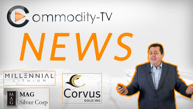 Research News with Millennial Lithium, Corvus Gold and MAG Silver