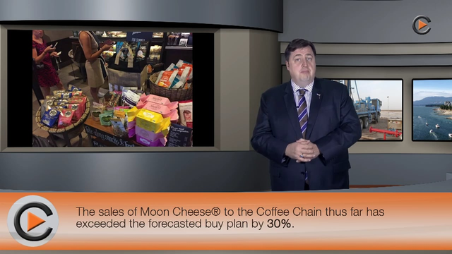 Newsflash #26: TerraX Published Results Of Channel Samplings & EnWave Confirmed Further Sale Of Moon Cheese In Major Coffee Chain