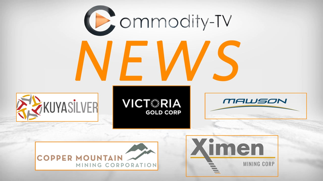 Mining Newsflash with Copper Mountain Mining, Kuya Silver, Mawson Gold, Victoria Gold & Ximen Mining