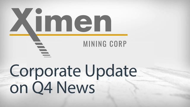 Ximen Mining: Drilling Permits for Amelia and Providence, Announcement of Financings