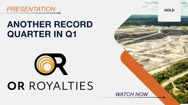 OR Royalties: Record Quarter with $102.8 Million in Revenue, Higher Dividend, and Project Updates