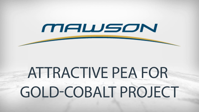 Mawson Gold: PEA Shows Economic Gold-Cobalt Project in Finland