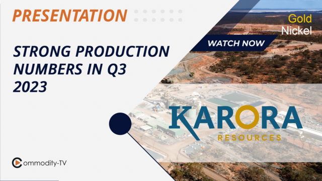 Karora Resources: Gold Price Breakout and Third Quarter Production Figures of the Company