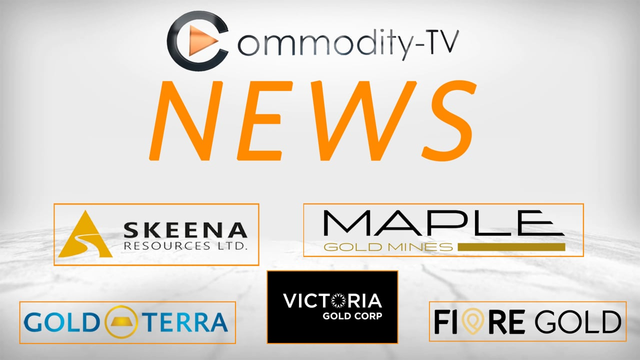 Mining News Flash with Fiore Gold, Victoria Gold, Maple Gold Mines, Gold Terra and Skeena Resources