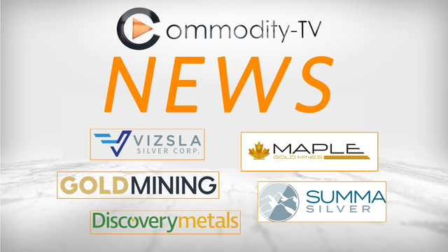 Mining Newsflash with GoldMining, Vizsla Silver, Maple Gold, Summa Silver and Discovery Silver