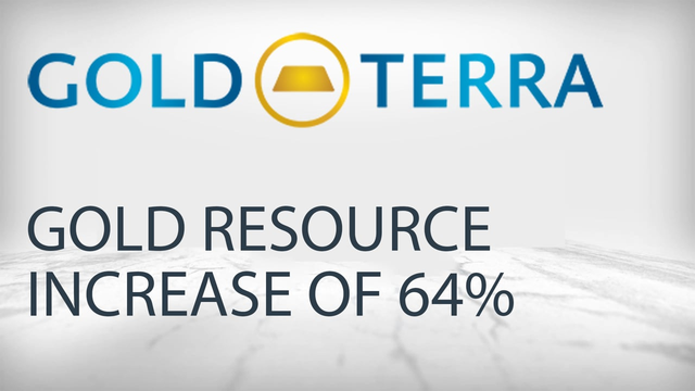 Gold Terra Resources: Significant 64% Increase in Inferred Mineral Resource