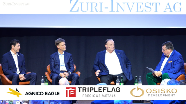 Zuri-Invest Mining Panel with Agnico Eagle, Triple Flag Precious Metals and Osisko Development