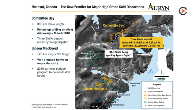 Auryn Resources: Focusing On Discovery Value Creation