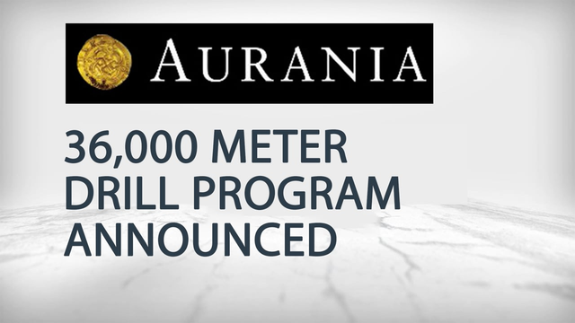 Aurania Resources: Start of an Aggressive 36,000m Drill Program in Several Areas