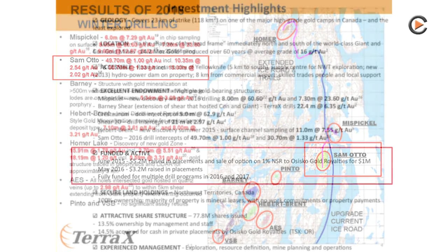 TerraX Minerals: High Grade Gold Exploration in Canada