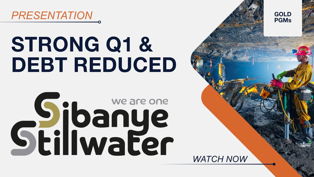 Sibanye-Stillwater: +371% EBITDA in Q1 & Debt Significantly Reduced