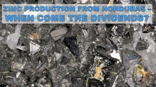 Successful Zinc Production In Honduras