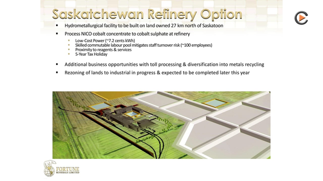 Fortune Minerals: Updating Feasibility Study For Cobalt & Bismuth Project