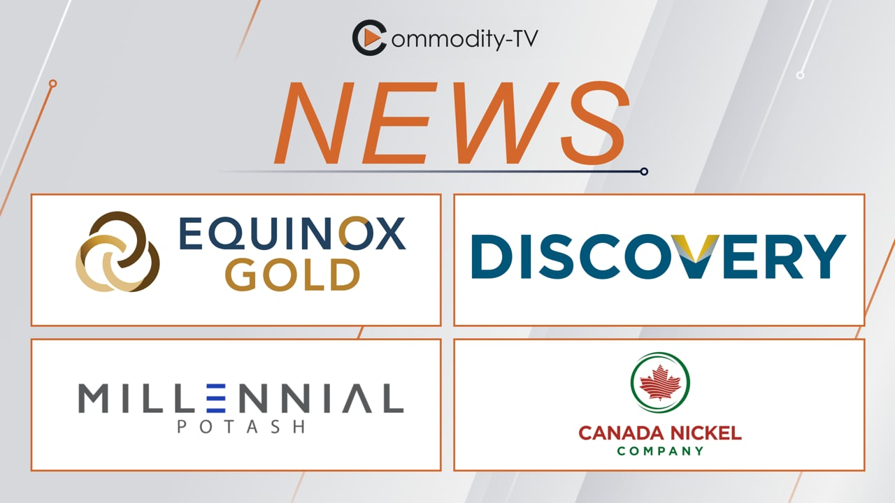 Discovery Mining benennt sich um, Equinox Gold verkauft Aktien, Canada Nickel kooperiert mit RWE